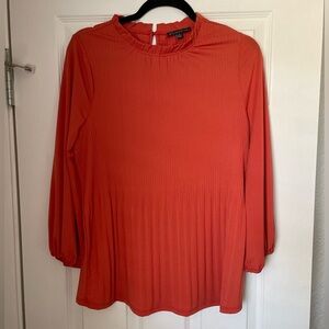 Adrianna‎ Papell Orange Blouse